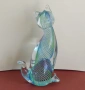 Феерична ретро котка от муранско стъкло, снимка 2