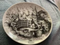 Стенна чиния.  Произведено в Германия порцелан  диаметър 24 см, снимка 2