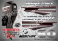 MERCURY 90 hp EFI 2013-2017 Меркюри извънбордов двигател стикери надписи лодка яхта outmerfs2-90, снимка 4