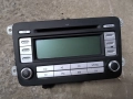 Оригинална мултимедия радио за Голф 5 Пасат Джета VW Golf 5 Passat Touran Jetta 1K0035186AD, снимка 1
