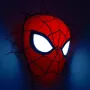 Лампа за стена 3D Глава на Спайдърмен Марвел Marvel Spiderman Лампа за детска стая, снимка 2