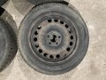 Железни джанти със зимни гуми 205/55/16 свалени от Опел Астра H , снимка 4