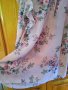 Елегантна блуза-туника в розово ,на цветя,XL, снимка 6