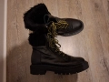 Продавам черни, кожени - италиански, дамски ботуши, номер 42, снимка 2