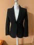 Черно сако с опашка отзад, снимка 1