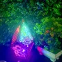 3D Дървена Бохемска Прожекционна Нощна Лампа,LED Цветни Диамантени Светлини, снимка 4