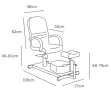 Стол за педикюр Anita 100 х 57 х 48 / 70 см, снимка 4