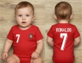 БЕБЕШКО боди RONALDO PORTUGAL и AL NASSR / РОНАЛДО АЛ НАСЪР с ИМЕ и НОМЕР! Или на ОТБОР по избор!, снимка 1