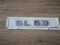 сребрист надпис Mercedes Benz GL 63, снимка 1