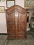 Старинен дървен гардероб , снимка 1 - Гардероби - 43569950