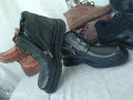 Боти, НОВИ мъжки боти,💯% висококачествена естествена кожа,и с цип и с връзки, снимка 3