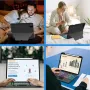 Нов Клавиатура Калъф за таблет iPad Pro 11 2024 M4, Подсветка и Тъчпад, снимка 3