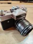 Зенит Е руски юбилеен фотоапарат Москва 1980г. Нелиос -44-2, снимка 1