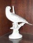 Стара красива порцеланова фигура на птица от Румъния, снимка 1 - Други ценни предмети - 43532819