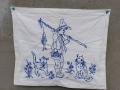 Старинна бродирана калъфка за възглавница #14, снимка 2
