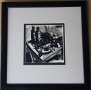 Атанас Яранов 1940-1988 Великденски натюрморт Автентична рисунка, снимка 1 - Картини - 27180967