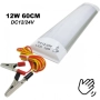 LED Алуминиево тяло със сензор 12W DC 12/24V 60cm, снимка 4
