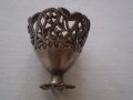  АНТИЧЕН сребърен зарф за великденско яйце , снимка 4