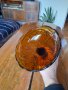 Стара стъклена фруктиера,купа #2, снимка 5