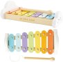 Нова Цветна Дървена Музикална Играчка за Деца 18+ Месеца - Образователна, снимка 1 - Музикални играчки - 43381360