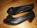 нови черни обувки-номер 37, снимка 1 - Дамски елегантни обувки - 39884149
