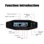 Водоустойчив мотоциклетен скоростомер с LCD дисплей – универсален, 12000 об/мин НОВ, снимка 2
