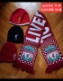 Комплект шапка и шал ❤⚽️ на различни футболни отбори , снимка 4