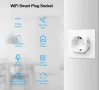 EU Smart Socket WiFi Smart Plug Power Monitoring Timing Function Voice Control Alexa Google Assistan, снимка 4