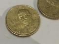 2 броя 50 цента Гърция с буква F, снимка 3