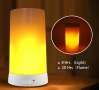 Декоративна LED Лампа Горящ Пламък - USB зареждане, 3 режима,Таймер, IR Дистанционно, снимка 5