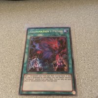 Оригинална карта Yu-Gi-Oh Abomination's Prison, снимка 1 - Колекции - 32752537