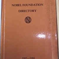 Книги Английски Език: Nobel Foundation Directory 1983-1984, снимка 1 - Специализирана литература - 38736216