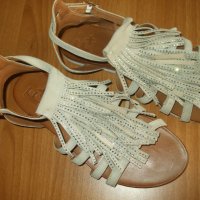 N37,5 Естествена кожа/нови немски сандали, снимка 9 - Сандали - 36707114