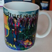 Чаша Барселона емблема и футболисти сувенир, снимка 3 - Колекции - 43859023