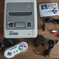 Супер Нинтендо (SNES) Super Nintendo Entertainment System комплект и Super Hockey, снимка 4 - Nintendo конзоли - 43492170