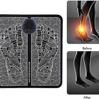 Нов сгъваем преносим електронен мускулен стимулатор за масаж крака, снимка 2 - Масажори - 40531027