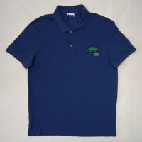 Lacoste x Jeremyville Polo Shirt оригинална тениска S памучна поло, снимка 1 - Тениски - 43438209