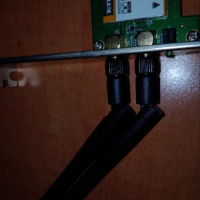 Tanda PCI WiFi за настолен компютър, снимка 5 - Кабели и адаптери - 37613643