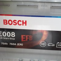 Акумулатор BOSCH  EFB start stop 60/70 ah 242x175x190 по заявка, снимка 2 - Аксесоари и консумативи - 42520043