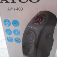 Вентилаторна нова печка за контакт"Айко" мощност 400 вата,включваща се директно в контакта, снимка 3 - Печки, фурни - 33006887
