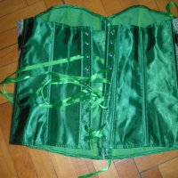 Аdore me-зелен сатенен корсет, снимка 8 - Бельо - 26232173