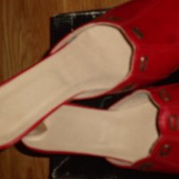 Елегантни и удобни дамски чехли с висок ток,естествена кожа,№39 , снимка 3 - Дамски обувки на ток - 28312644