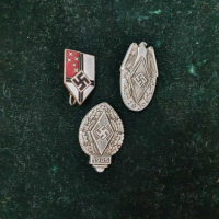 WW2-Немски златен партиен знак за заслуги 1933-45год., снимка 11 - Антикварни и старинни предмети - 36517943