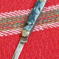 Британско ножче ножка, снимка 2 - Антикварни и старинни предмети - 43449218