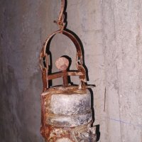 Стара карбидна лампа, снимка 1 - Антикварни и старинни предмети - 39548284