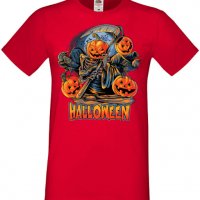 Мъжка тениска Halloween 12,Halloween,Хелоуин,Празник,Забавление,Изненада,Обичаи,, снимка 4 - Тениски - 38135229