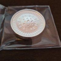 Сребърна монета, Silver round, COVID-19, 2020 година, 2 унции, проба 999, снимка 13 - Нумизматика и бонистика - 34991829