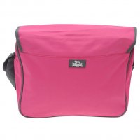 Ултрамодна дамска чанта " Lonsdale "в сиво и розово,внос - има голямо основно отделение и 2 джоба с , снимка 3 - Чанти - 26523732