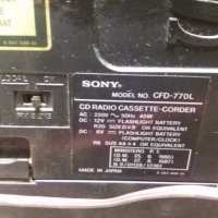 Аудио система SONY CFD 770L, снимка 9 - Аудиосистеми - 32423673