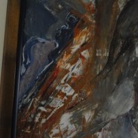 Картина от Марчо Ташакманов - Акт, маслени бои на шперплат 50 X 55 см, снимка 15 - Картини - 13220349